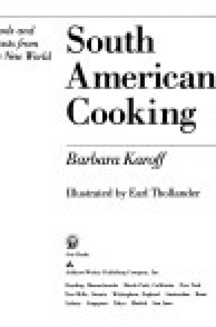 Cover of Karoff South American Cooking