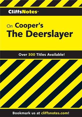 Book cover for Cliffsnotes on Cooper's the Deerslayer