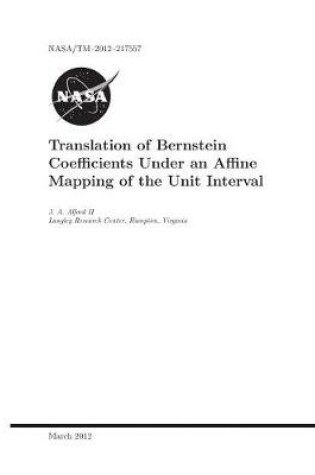 Cover of Translation of Bernstein Coefficients Under an Affine Mapping of the Unit Interval