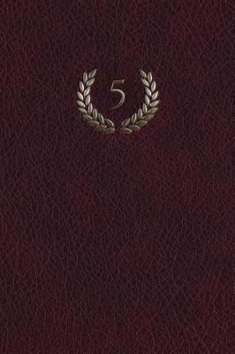 Book cover for Monogram "5" Journal