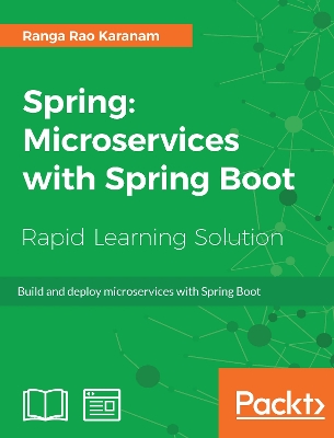 Book cover for Spring: Microservices with Spring Boot