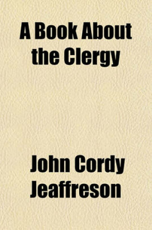 Cover of A Book about the Clergy