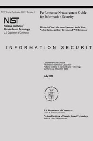 Cover of Performance Measurement Guide for Information Security