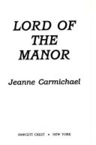 Cover of Lord of the Manor