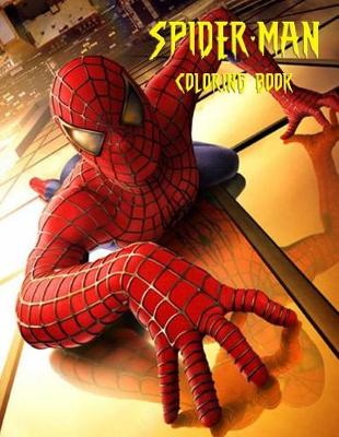 Book cover for Spiderman Coloring Book