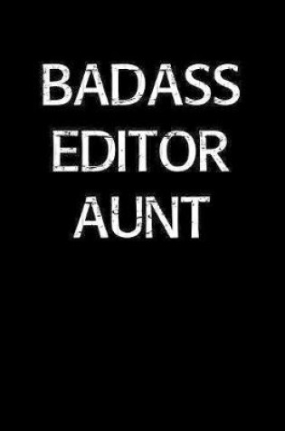 Cover of Badass Editor Aunt