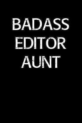 Book cover for Badass Editor Aunt