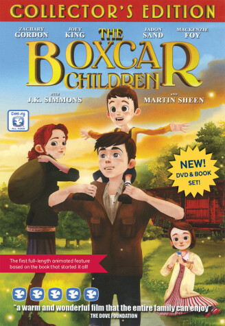 Book cover for The Boxcar Children DVD and Book Set