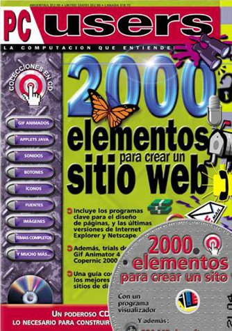 Book cover for 2000 Elementos Para Crear Un Sitio Web - Con CD