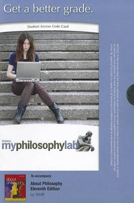 Book cover for MyLab Philosophy without Pearson eText -- Standalone Access Card -- for About Philosophy