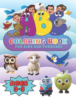 Book cover for ABC coloring book