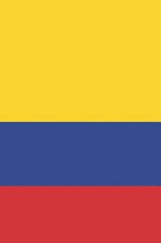 Cover of Colombia Flag Notebook - Colombian Flag Book - Colombia Travel Journal