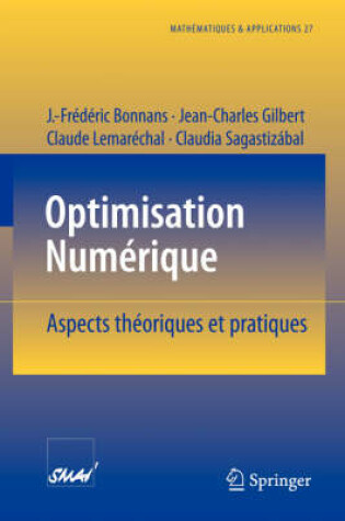 Cover of Optimisation Numerique