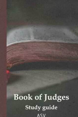 Cover of The Book of Judges Study Guide