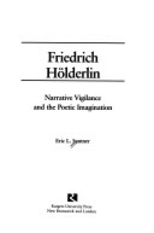 Cover of Friedrich Holderlin