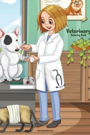 Cover of Veterinary Coloring Book 1