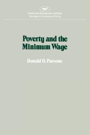 Cover of Poverty and the Minimum Wage