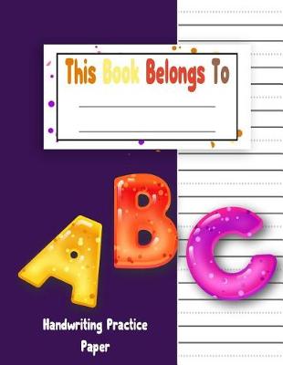 Book cover for Handwriting Practice Paper