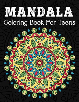 Book cover for Mandla Coloring Book For Teens