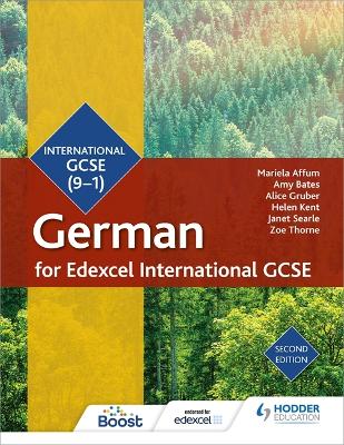Book cover for Edexcel International GCSE German Student Book Second Edition