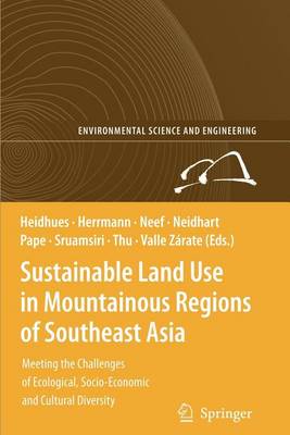 Book cover for Sustainable Land Use in Mountainous Regions of Southeast Asia