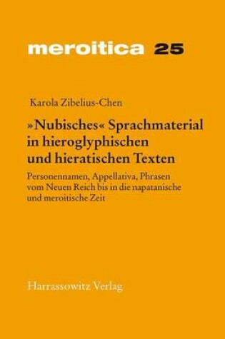 Cover of 'nubisches' Sprachmaterial in Hieroglyphischen Und Hieratischen Texten