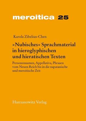 Cover of 'nubisches' Sprachmaterial in Hieroglyphischen Und Hieratischen Texten