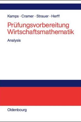 Cover of Prüfungsvorbereitung Wirtschaftsmathematik