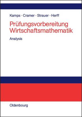 Book cover for Prüfungsvorbereitung Wirtschaftsmathematik