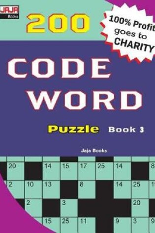 Cover of 200 CODE WORD Puzzle Book 3