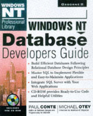 Cover of Windows NT Database Developer's Guide