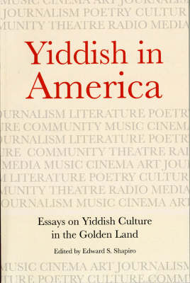 Book cover for Yiddish in America