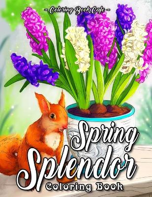 Book cover for Spring Splendor Coloring Book