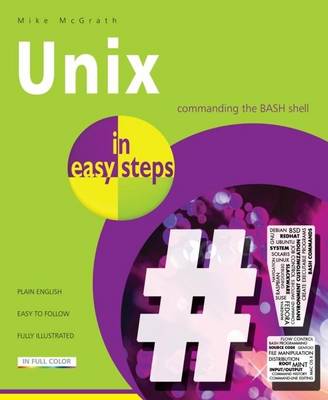 Book cover for Unix in Easy Steps