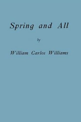Cover of Spring and All (Facsimile Edition)