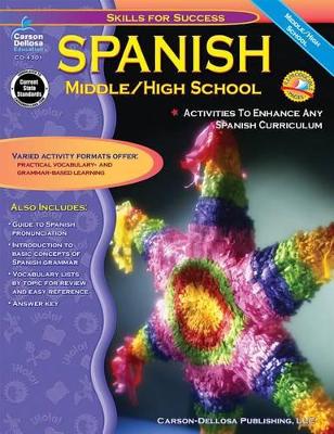 Book cover for Spanish, Grades 6 - 12