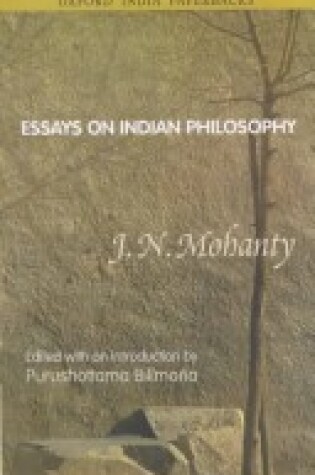 Cover of Essays on Indian Philosophy