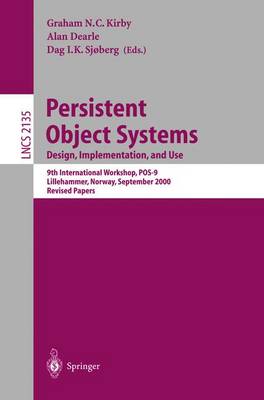 Cover of Persistent Object Systems: Design, Implementation, and Use