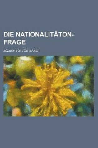 Cover of Die Nationalitaton-Frage