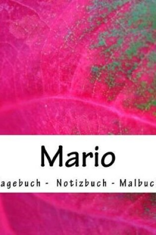 Cover of Mario - Tagebuch - Notizbuch - Malbuch