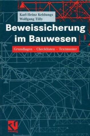 Cover of Beweissicherung Im Bauwesen