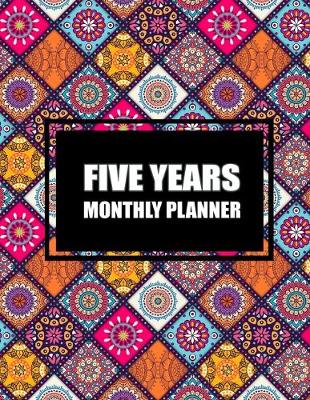 Book cover for Five Year Monthly Planner