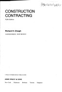 Book cover for Construction Contracting