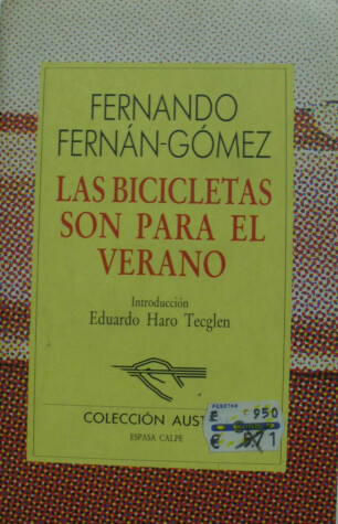 Book cover for Las Bicicletas Son Para El Verano