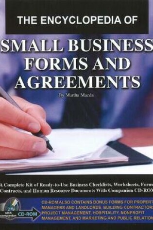 Cover of Encyclopedia of Small Business Forms & Agreements