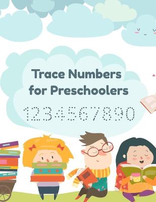 Book cover for Trace Numbers for Preschoolers