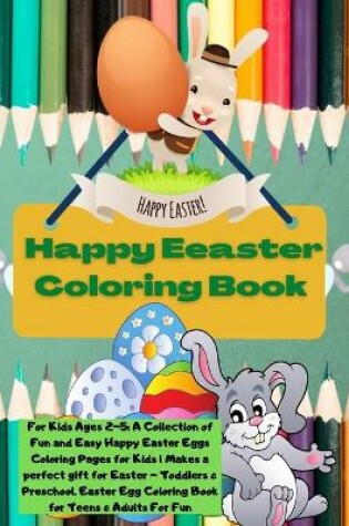 Cover of Happy Easter Coloring Book