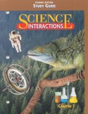 Book cover for Science Interactions 1:1998 -Study Guide -Student Edition