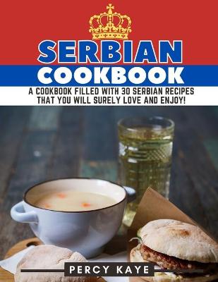 Book cover for Serbian Cookbook