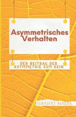 Cover of Asymmetrisches Verhalten